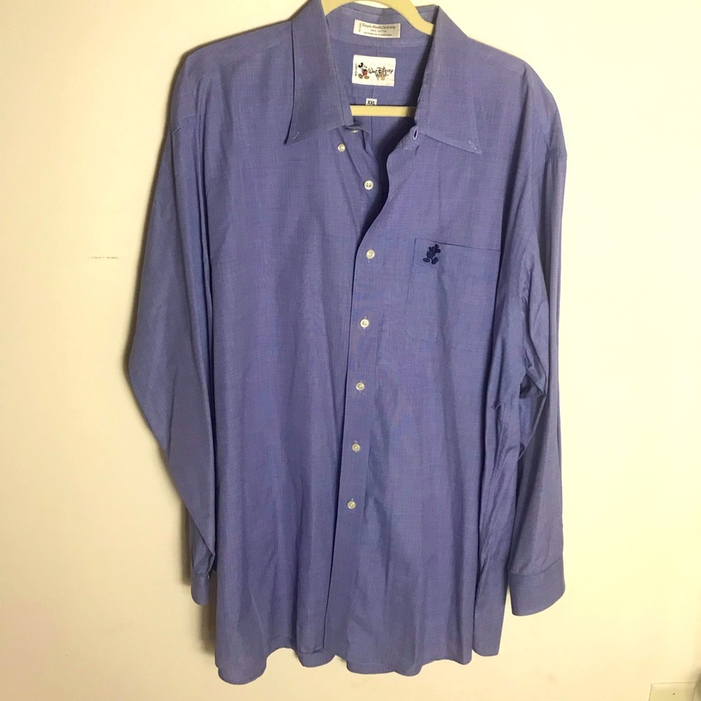 Walt Disney World Single Needle long Sleeve Work Shirt